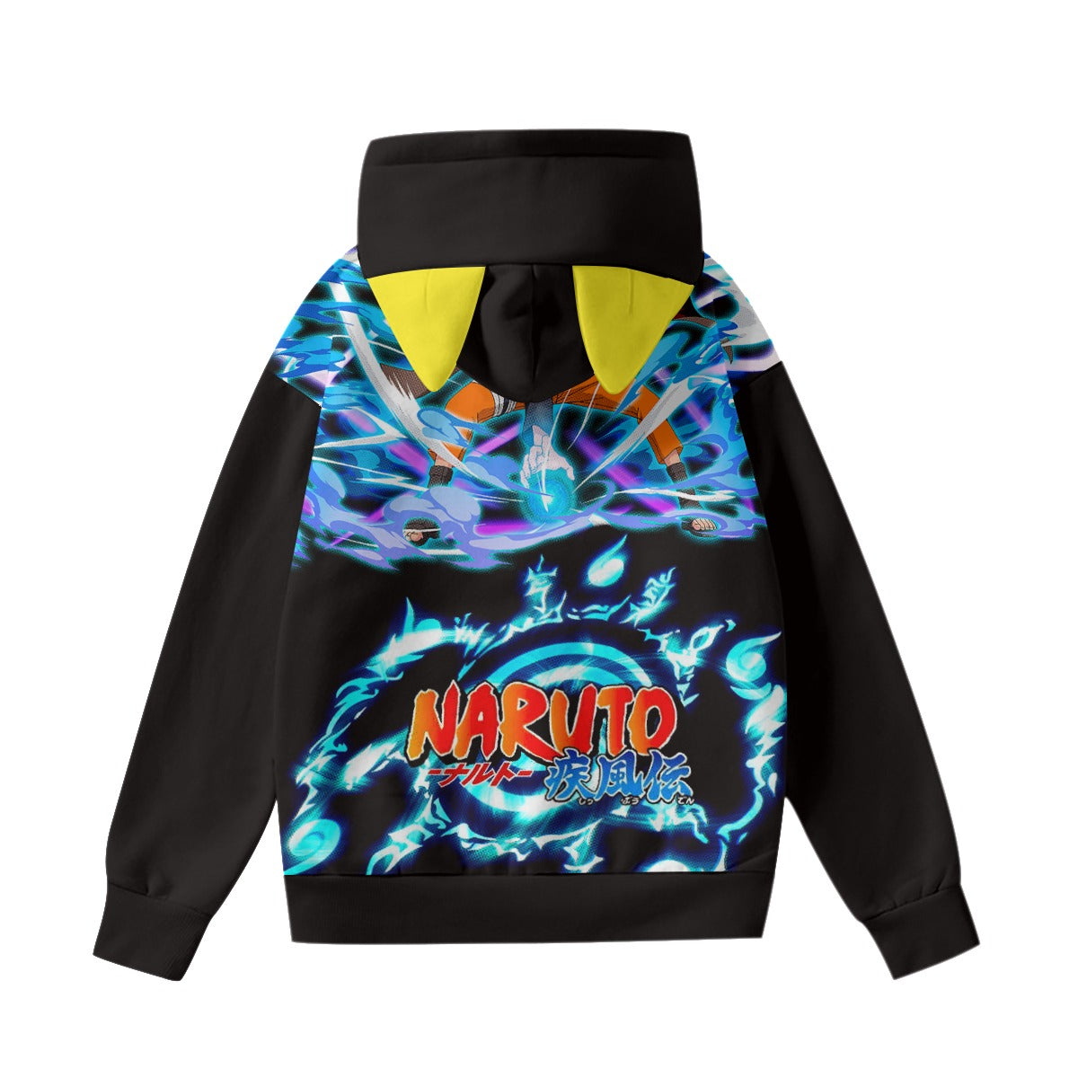 All-Over Print Women’s Hoodie With Decorative Ears