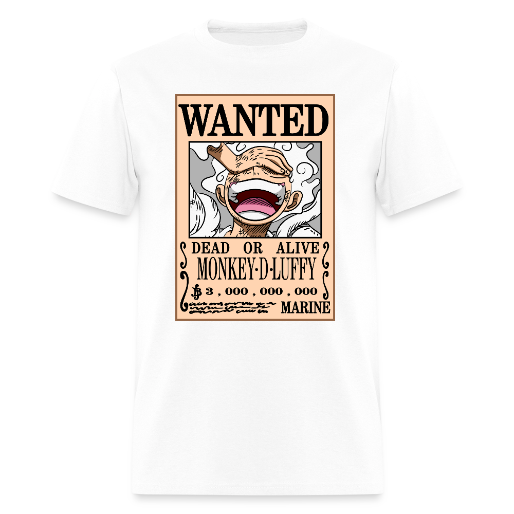 Wanted DOA Luffy - white