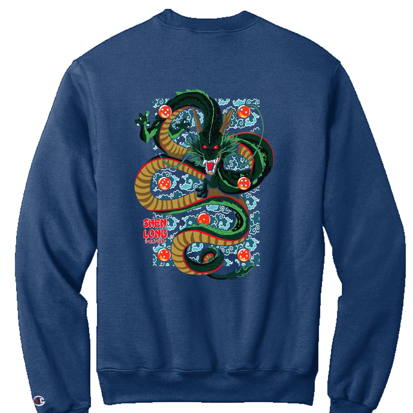NAVY HEATHER - BACK