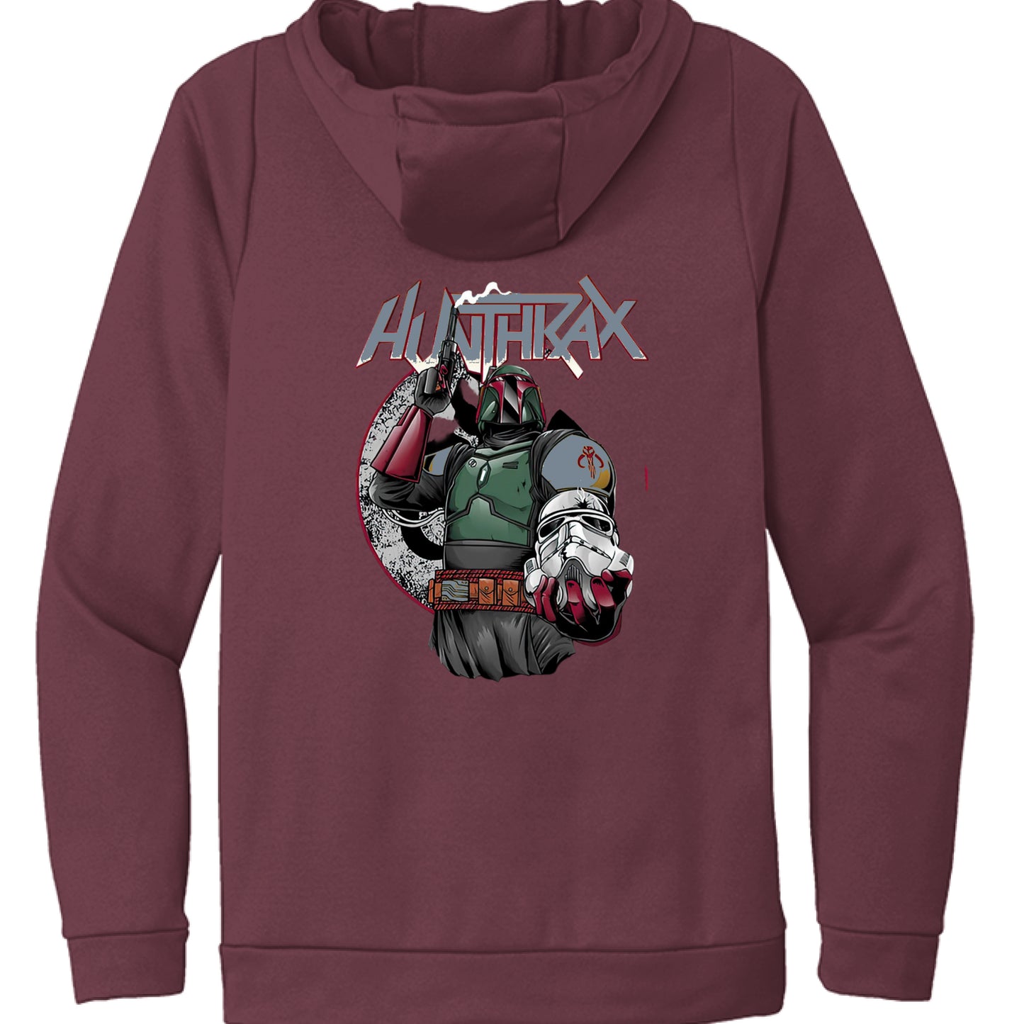 Team Dark Maroon - BACK