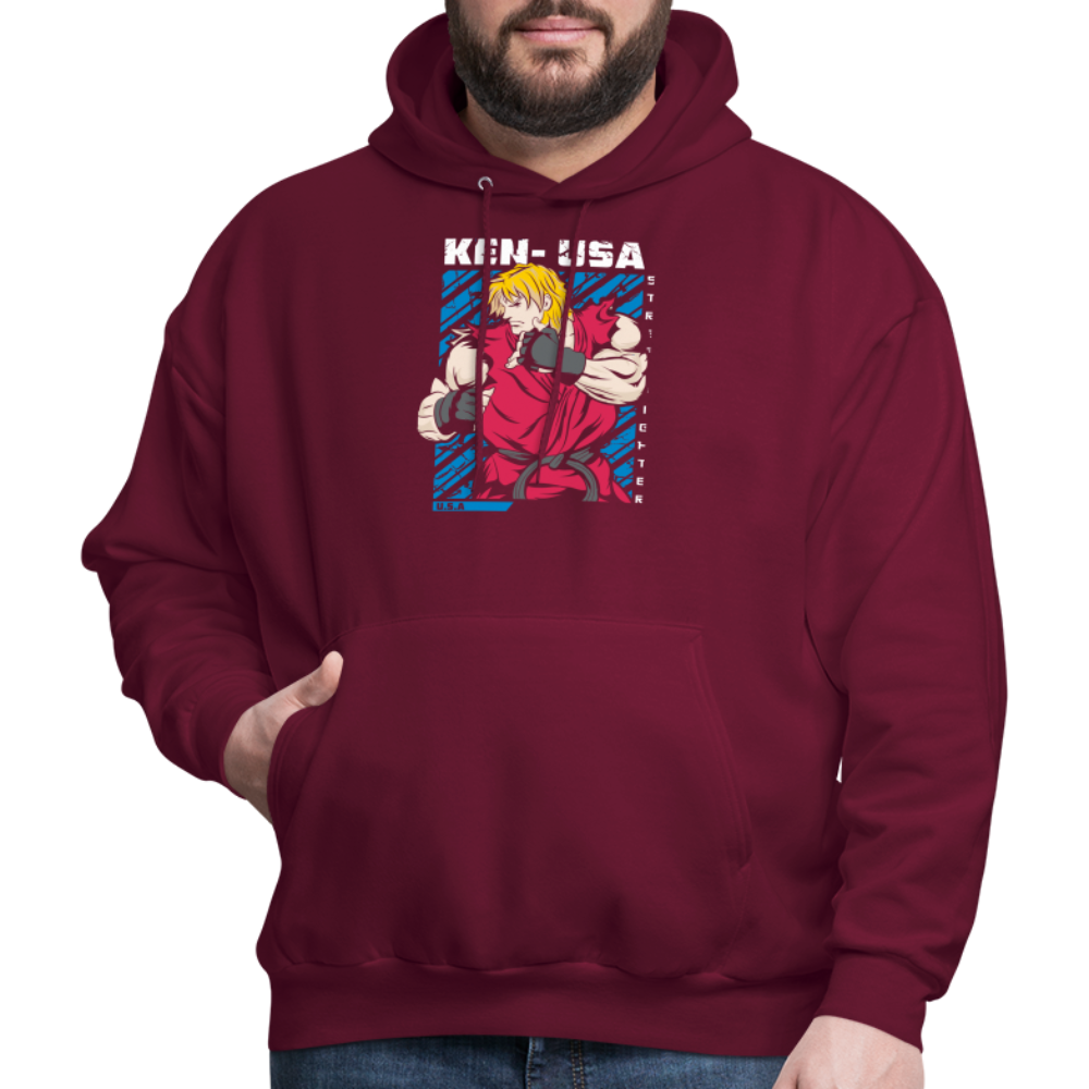 Ken - burgundy