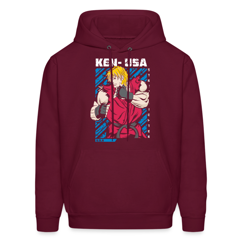 Ken - burgundy