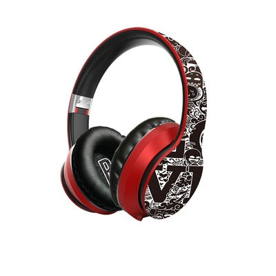 Wireless Bluetooth Headphones over Ear Headest Graffiti Bluetooth